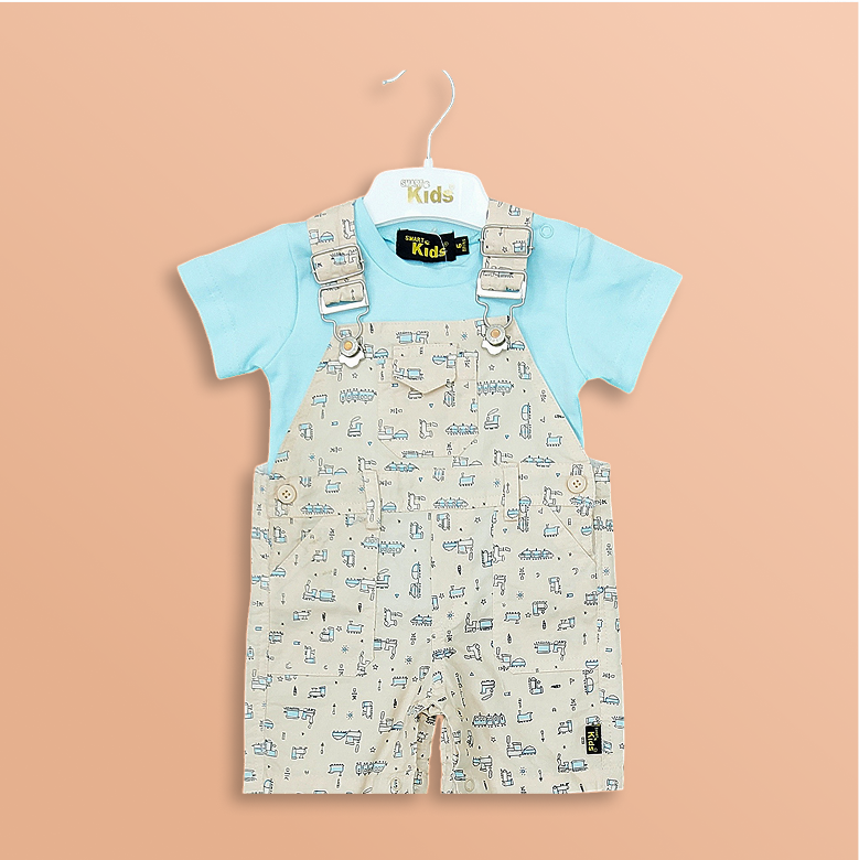 Casual Dungaree Set